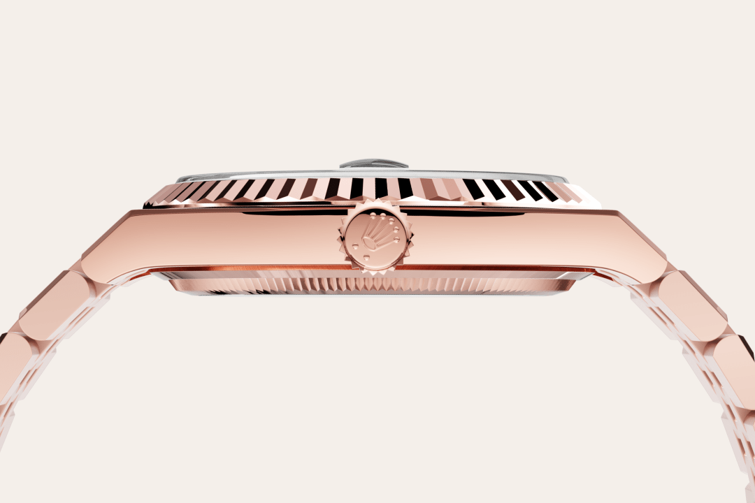 Rolex Land-Dweller 40 18 kt Everose gold, M127335-0001 | Lux Bond